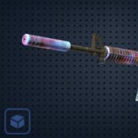 【平台担保 steam平台-CS2装备皮肤交易】M4A1 消音型 | 故障艺术 (崭新出厂)【自动发货 0秒入库】