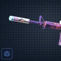 【平台担保 steam平台-CS2装备皮肤交易】M4A1 消音型 | 蒸汽波 (崭新出厂)【自动发货 0秒入库】