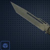 【平台担保 steam平台-CS2装备皮肤交易】系绳匕首（★） | 狩猎网格 (略有磨损)【自动发货 0秒入库】