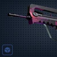 【平台担保 steam平台-CS2装备皮肤交易】法玛斯（StatTrak™） | 电子脉冲 (崭新出厂)【自动发货 0秒入库】