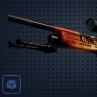 【平台担保 steam平台-CS2装备皮肤交易】SSG 08（StatTrak™） | 炎龙之焰 (崭新出厂)【自动发货 0秒入库】