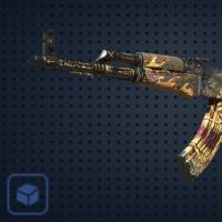 【平台担保 steam平台-CS2装备皮肤交易】AK-47 | 灼心怒焰 (崭新出厂)【自动发货 0秒入库】