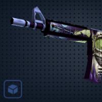 【平台担保 steam平台-CS2装备皮肤交易】M4A4 | 死寂空间 (崭新出厂)【自动发货 0秒入库】