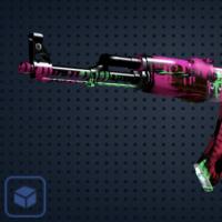 【平台担保 steam平台-CS2装备皮肤交易】AK-47（StatTrak™） | 霓虹革命 (崭新出厂)【自动发货 0秒入库】