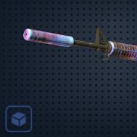 【平台担保 steam平台-CS2装备皮肤交易】M4A1 消音型 | 故障艺术 (崭新出厂)【自动发货 0秒入库】