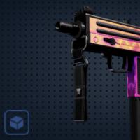 【平台担保 steam平台-CS2装备皮肤交易】MAC-10 | 渐变迪斯科 (崭新出厂)【自动发货 0秒入库】