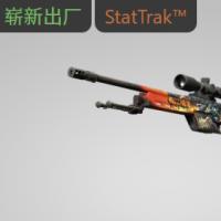 【平台担保 steam平台-CS2装备皮肤交易】SSG 08（StatTrak™） | 炎龙之焰 (崭新出厂)【自动发货 0秒入库】