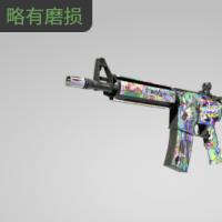 【平台担保 steam平台-CS2装备皮肤交易】M4A4 | 活色生香 (略有磨损)【自动发货 0秒入库】