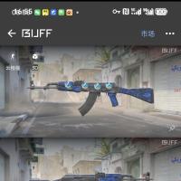 AK-47(StatTrak”™)║蓝色层压板（久经沙场）