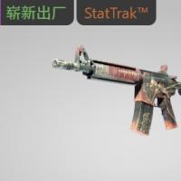 【平台担保 steam平台-CS2装备皮肤交易】M4A4（StatTrak™） | 齿仙 (崭新出厂)【自动发货 0秒入库】